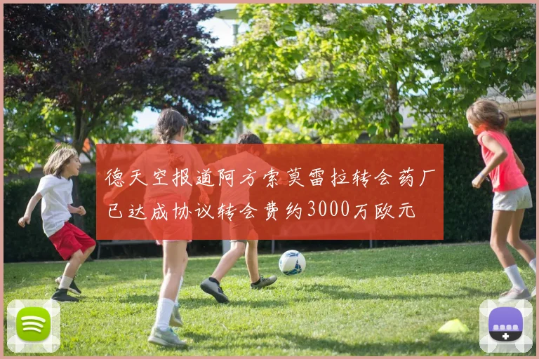 德天空报道阿方索莫雷拉转会药厂已达成协议转会费约3000万欧元