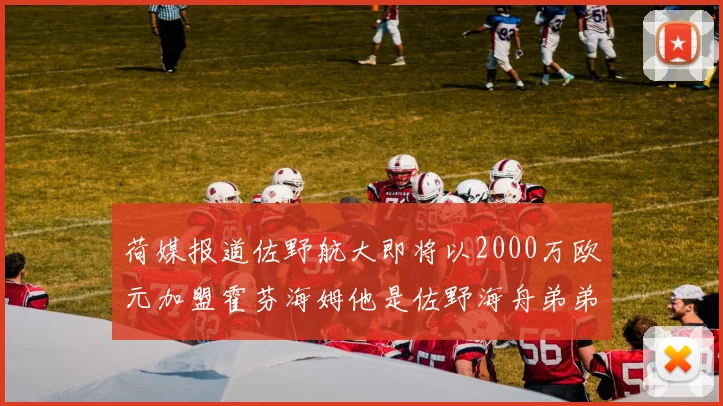 荷媒报道佐野航大即将以2000万欧元加盟霍芬海姆他是佐野海舟弟弟